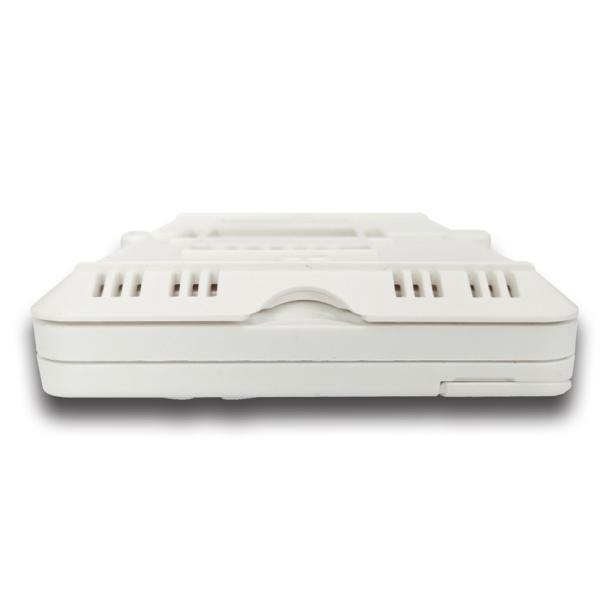 Matériau ABS+PC, chambre numérique à étage unique, thermostat non programmable pour chauffage électronique 24V