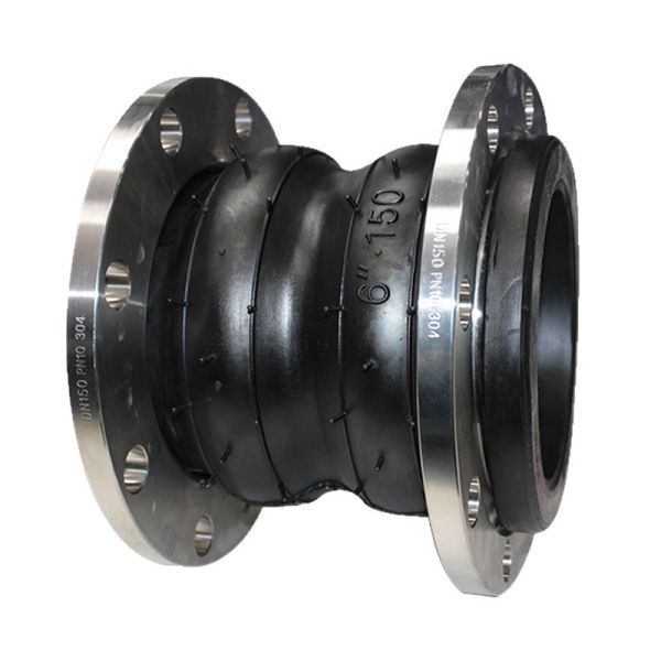 PN16 Flexible Joint 8 Inch Expansion Joint SS304 Rubber Joint Flange