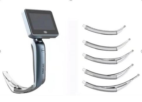 High Definition  Anesthesia Video Laryngoscope With 5 Disposable Blades
