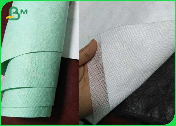 Cor vermelha branca preta não tecida laminada plutônio de Tyvek da tela do papel da impressora de Tyvek