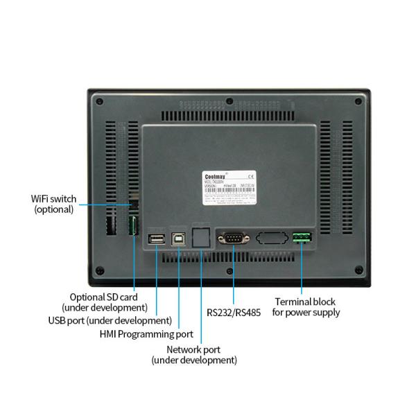 クールメイ 10インチ HMI 産業用モニタリング HMI タッチスクリーン