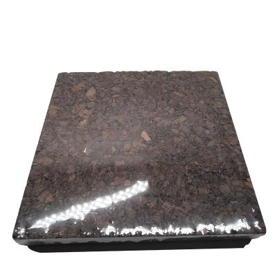 Black Cork Wall Expanded Cork Boards Thermal Sound Insulation Sheet Panel
