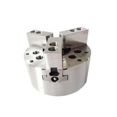 4 6 8 torno hidráulico Chuck Large Through Hole Structure de um CNC de 12 polegadas