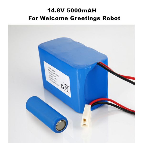 ион 14.8V 5000mAH Li 18650 блоков батарей для радушного робота приветствиям