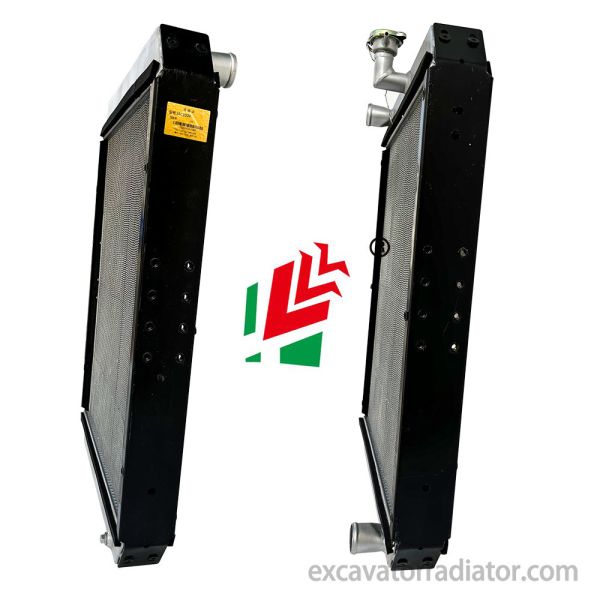 Jianghuai JAC1024 Автобусный радиатор охладитель Ассамблея Алюминиевый Пассажирские автомобили Система охлаждения двигателя Водяной бак Серебряный цвет