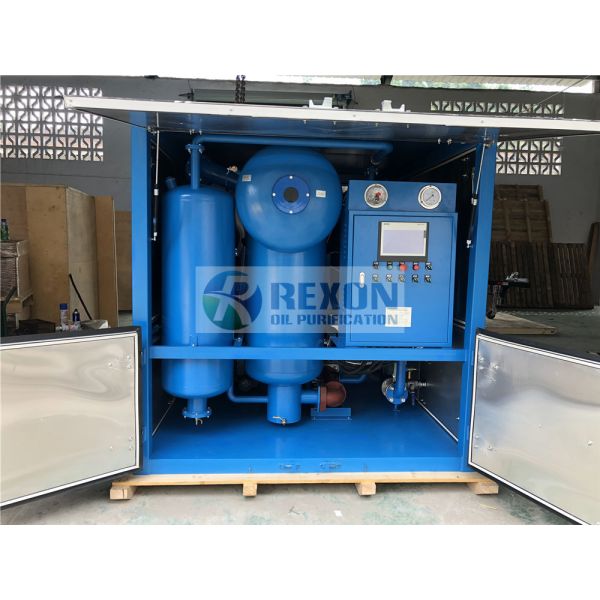 Rexon High Efficiency Two Stage Vacuum Transformer Oil Regeneration Purifier