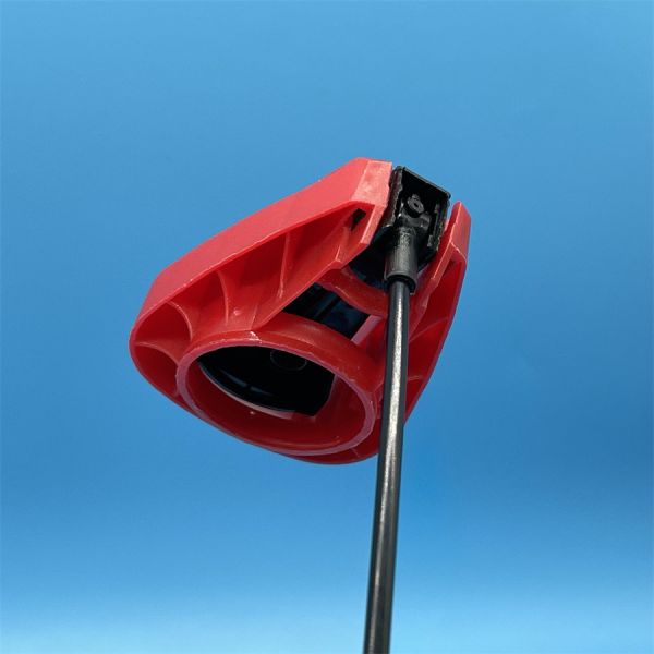 Ergonomic Foldable Trigger Cap with Extension Tube for Maintenance Personnel with Adjustable Spray Reach