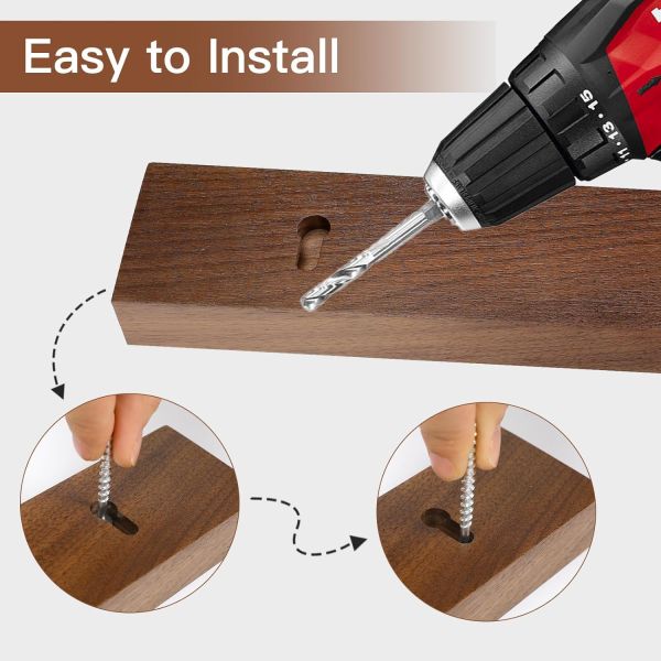 Porteur de couteau magnétique à noix de 16 pouces pour mur Gardez vos couteaux à portée de main