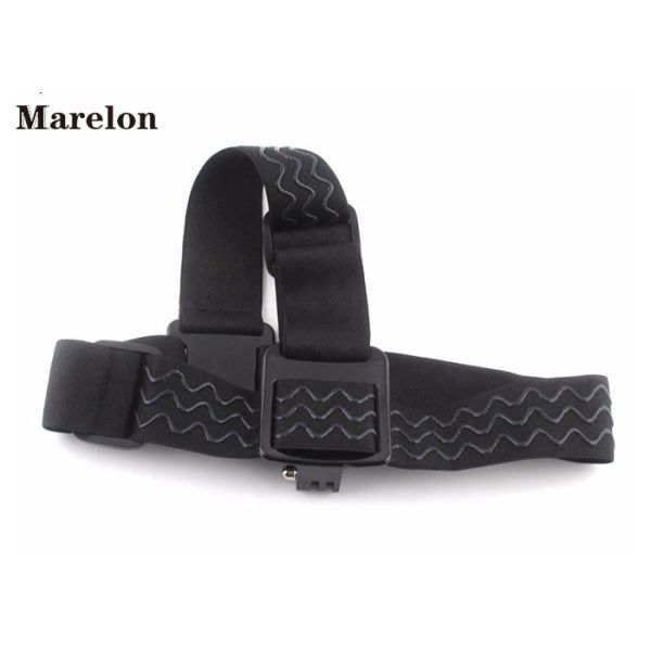 Carbon Fiber Camera Gopro Head Strap Elastic Adjustable Skin Contact Reliable
