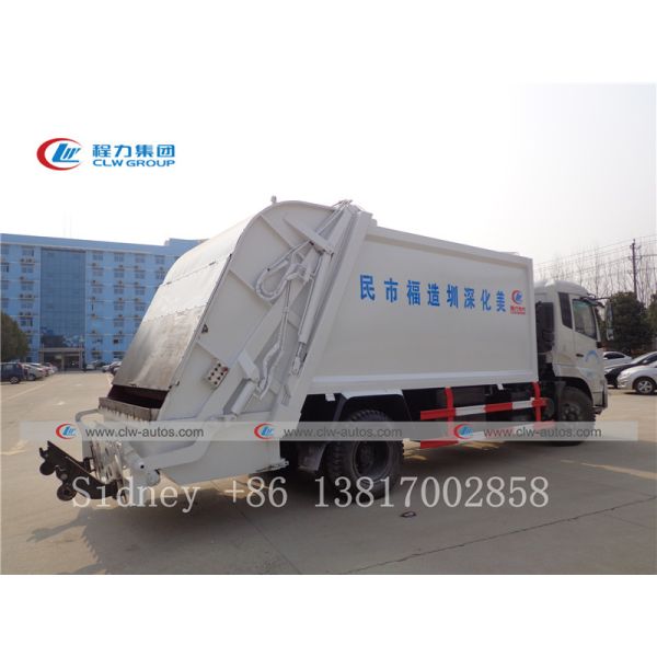 Dongfeng Tianjin DFAC 14 15 16cbm Garbage Compactor Truck