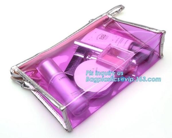 Makeup pvc Cosmetic Pen Pencil Case Coin Purse buttons, Zippered Makeup Bag Purse Cosmetic Pouch Bridesmaid Gift