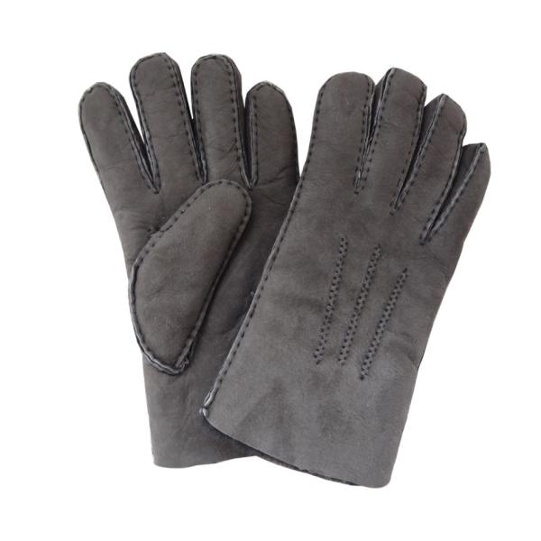 Hot sale Australia shearling lamb fur men gloves sheepskin genuine leather fashion gloves