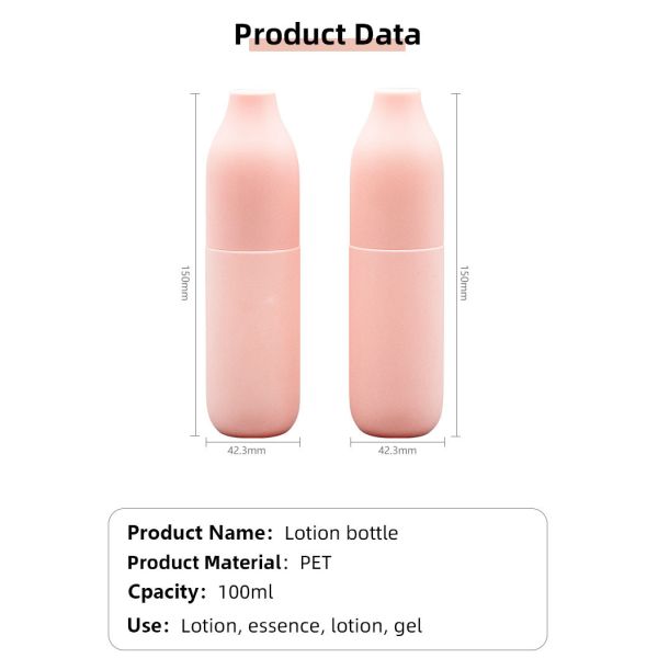 le jet en plastique d'huile essentielle de cheveux de bouteille de pompe de lotion de 100ml pp pompe 3.52oz