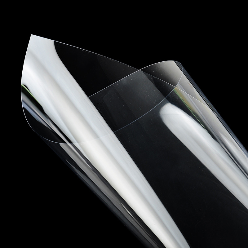 Factory Supply High Transparency PETG Film Sheet clear Pet Film Custom Made Polyester Pet Film Roll Plastic Sheet