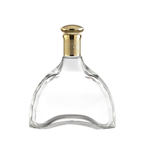 500 ml de Whisky em garrafas de vidro transparente de alta qualidade para personalização