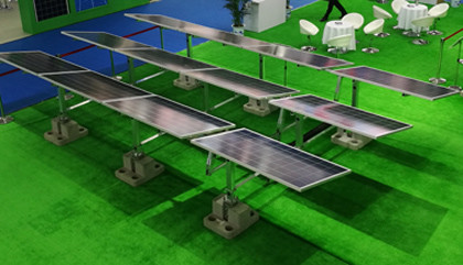 High Durability Solar Panel Mounting Structure , Rooftop Solar Mounting Structure