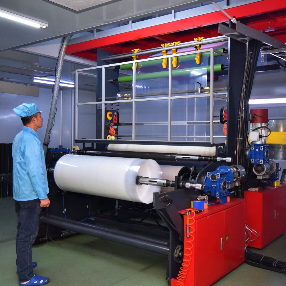 Moistureproof Soft High Impact PE Hand Stretch Film with High Transparency for Glass Ceramic Mechanical Casting Cargo Bundling