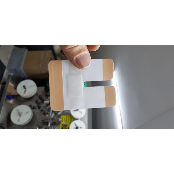 First Aid Plaster Packaging with Automatic KC-2000-E Band Aid Making and Packing Machine