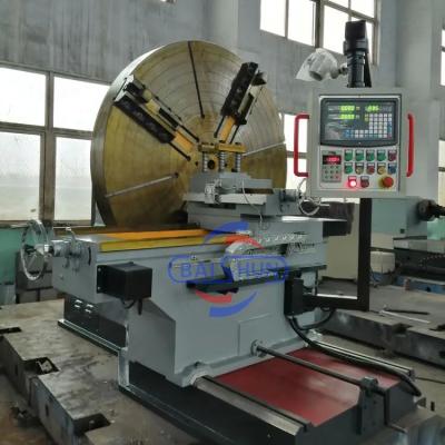 Máquina de torno CNC horizontal Operação fácil de virar o torno para o molde de pneus