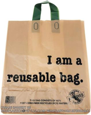 Shopping Bags, Reusable Shopping Bags For Restaurant, Take Out, Retail, Grocery - Recyclable Shopping Bags