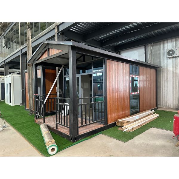 Customized 20FT/40FT Hotel Prefab Modern House Flat Pack Container Villa for Hotel Accommodation Solutions