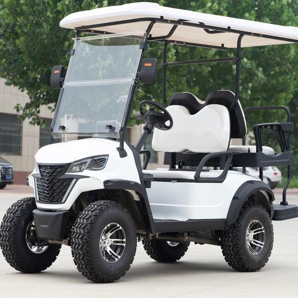 Long Range 4 Wheel 4 Seater Golf Cart Electric Club Drive Lithium Buggy Street Legal Golf Cart