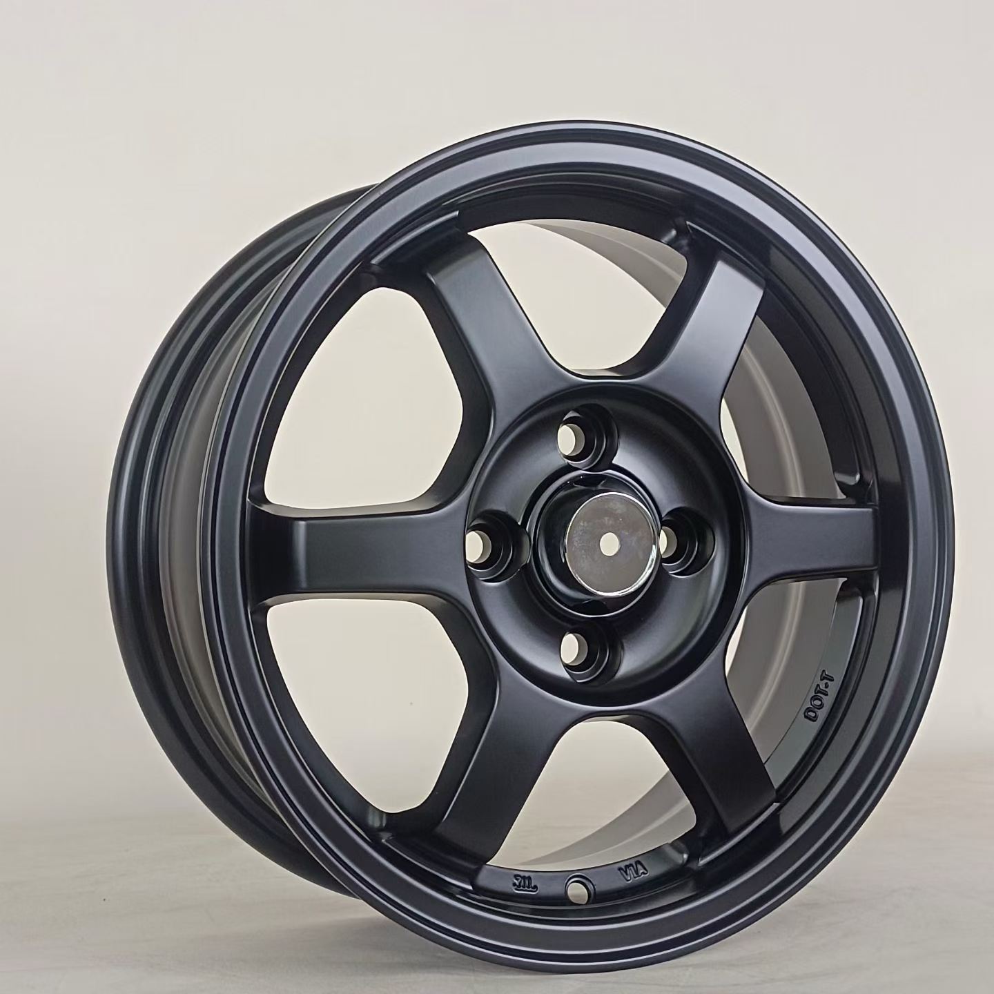 6061-T6 Forged TE37 Style Wheels Matte Bronze Racing Rims Custom Offset for Tesla Model 3 Y Audi A3 Mercedes BMW