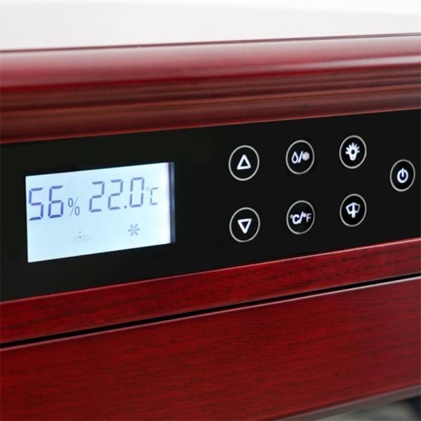 Commercial Drinks Fridge Single Zone Wooden Frame Wine Cooler Cabinet