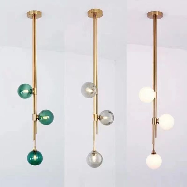 4000k Bubbled Glass Pendant Light , ODM Modern Circular Pendant Light