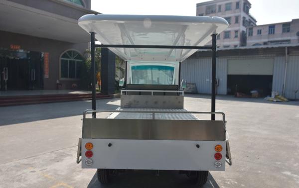 72V DC Motor Electric Cargo Van Full Roof / 2 Seat Utility Vehicle