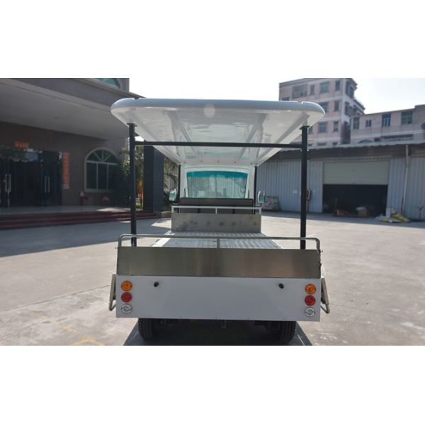 Груз Van свободной батареи обслуживания использующий энергию электрический, тележка электроэнергетики с 2 местами