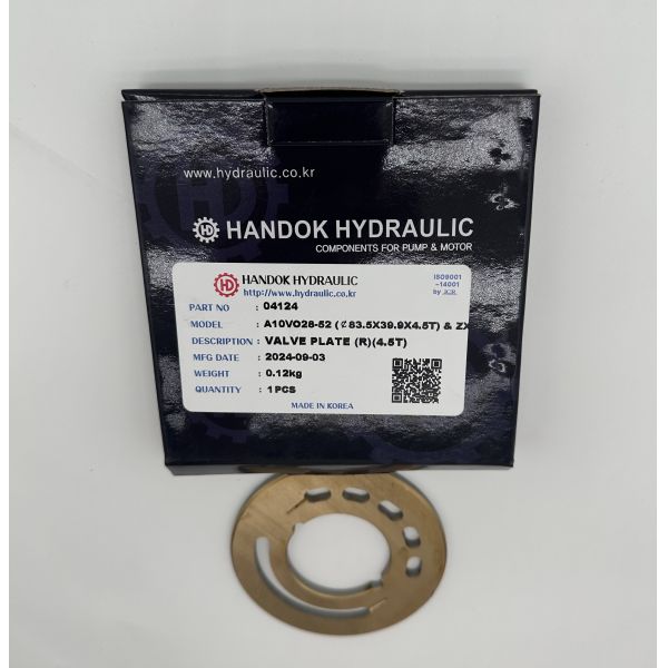 C Komatsu  HITACHI 78461 78462 Excavator Metal Accessory Valve Plate R