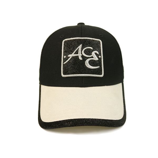 Common Fabric Adults Baseball Suede Caps With Embroidery Patch Logo