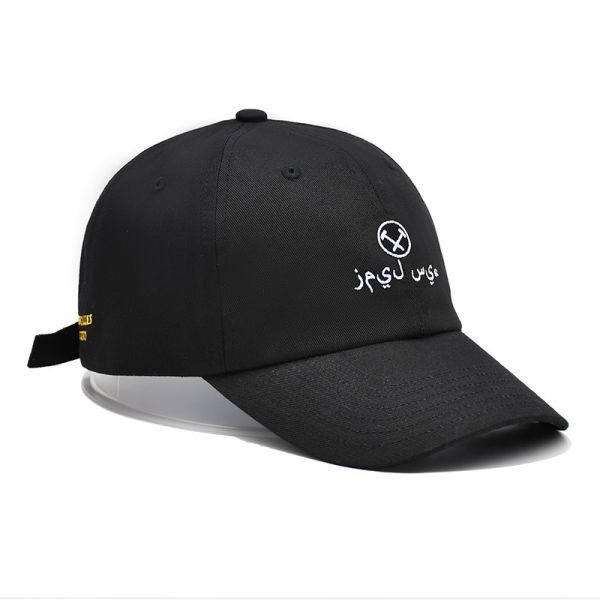 Unisex Embroidered Baseball Caps 22.83-26.77 Inches Sweatband