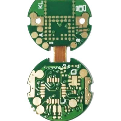 3 Layer Rigid Flex PCB Board Customized 2OZ 3OZ Copper