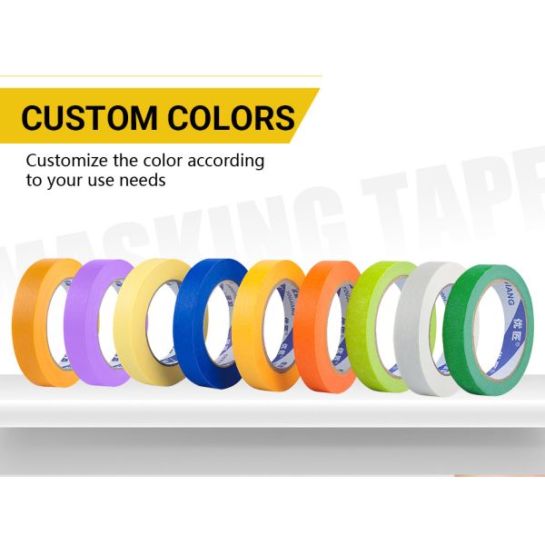 Color-Coding White Labeling Tape  Writeable Surface For Warehouse & Office Organization