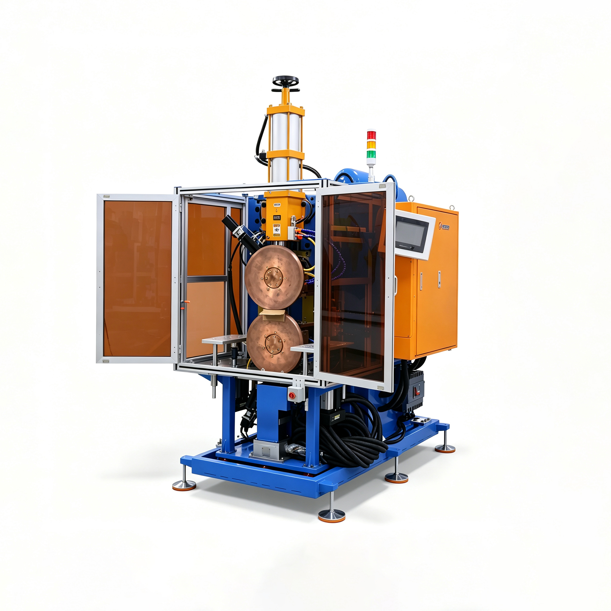 Medium frequency inverter seam welding machine
