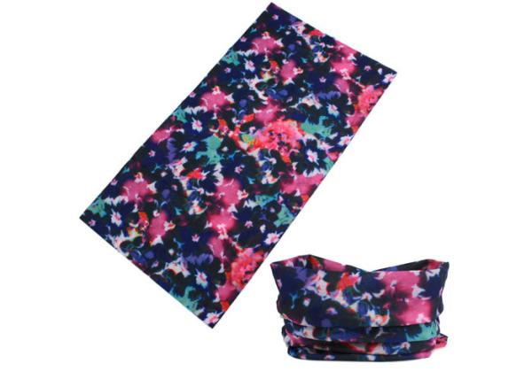 Polyester Blue Cute Design Kids  Head Scarf , 25*50 CM Breathable  Ski Neck Warmer Fast Dry