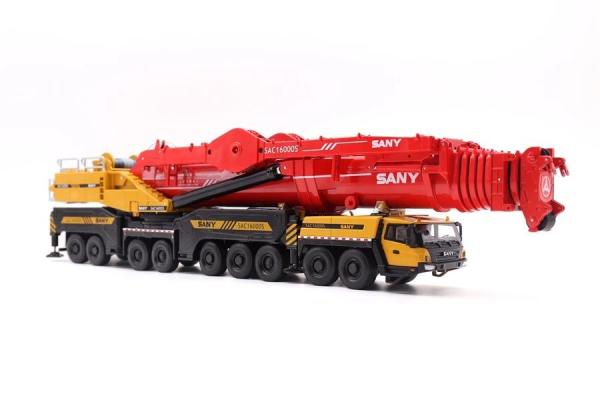 Shacman Heavy Industry 1:50SAC1600S All Ground Engineering Crane Alloy Collection Gift Model