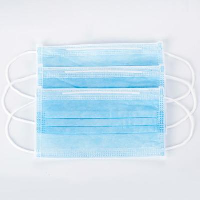 3 Ply Earloop 3 Layer Face Mask Protective Surgical Mask Anit Dust Lightweight