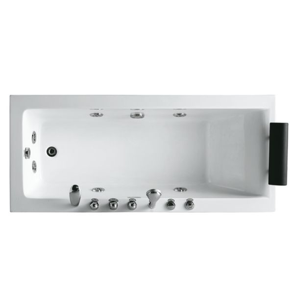 Гостиница крытое 66,93" ванны водоворота водопада стеклоткани акриловая