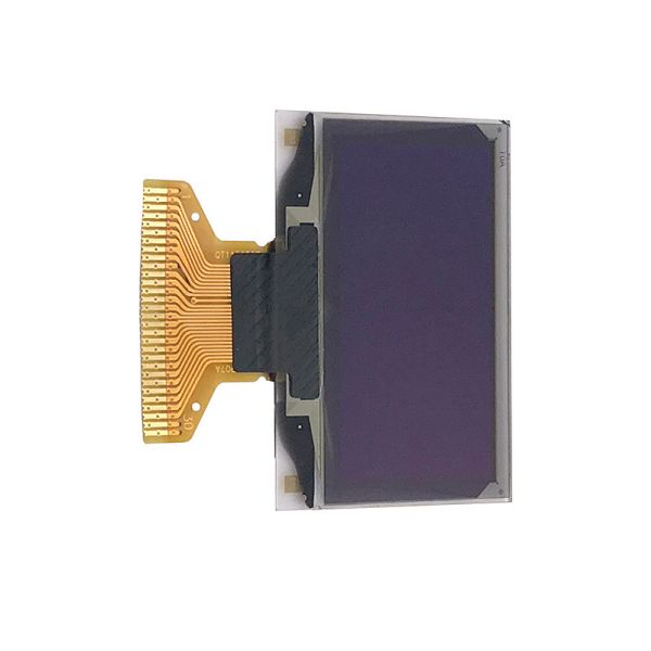 High contrast 128 * 64 pixels pmoled display ultra thin lcd display module