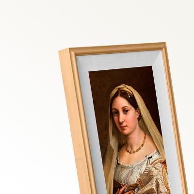 A noz do quadro da foto de HD Wifi Digital moldou a indicação real inteligente da cor