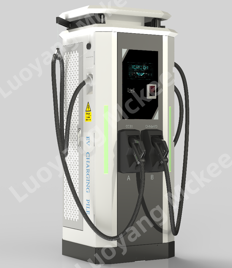 750*900*1820MM Dimensions DC EV Charger with Wooden Box Packing and Short
