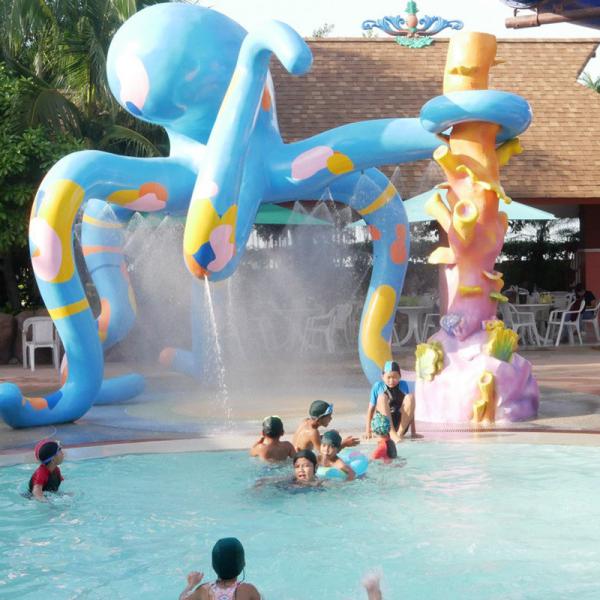 Mini Splash Pad Park Aqua Park Water Park Tipping Buckets For Aqua Play