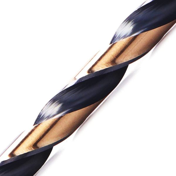 Three Flats Shank M35 Cobalt HSS Pilot Point Drill Fully Ground  Bit For Metal