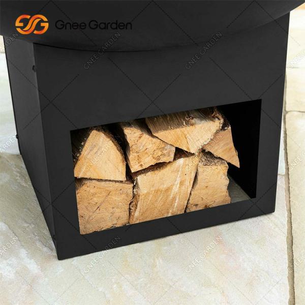 Natural Rust Corten Steel Metal Large Barbecue Grill Outdoor Fire Pit Customized