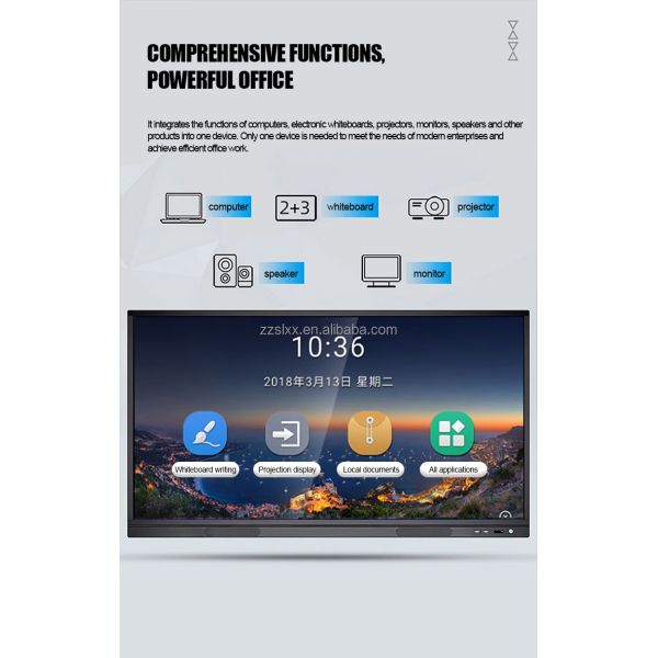 LED Interactive Whiteboard Touch Screen Panel Smart All in One Machine