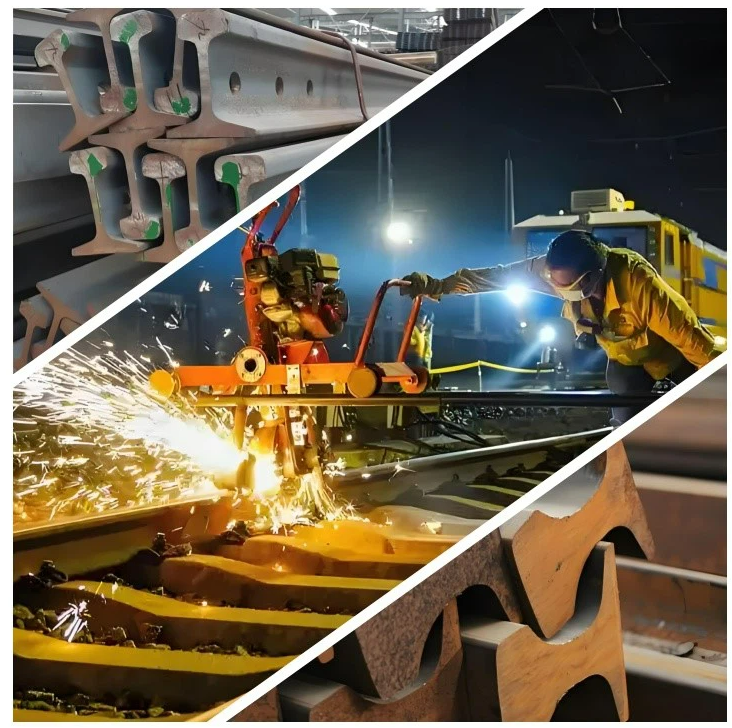 Excellent 8m 12kg Light Steel Rail For Rail Track