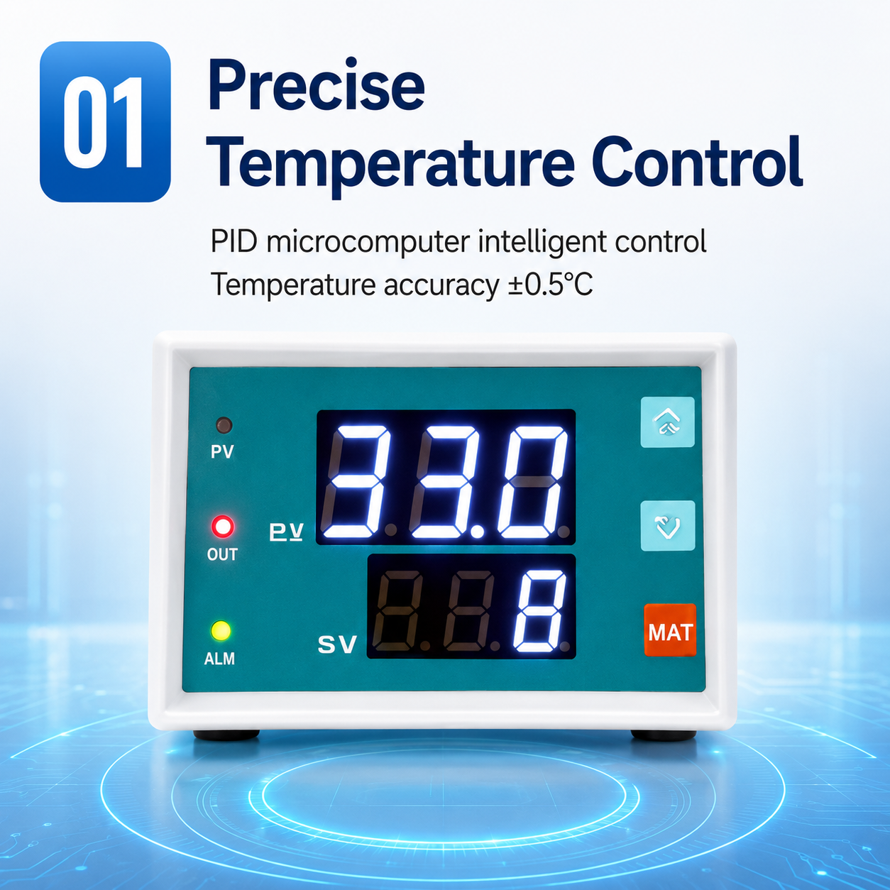 Cenlee Laboratory Reagent Incubation Dual Hole PID Digital Control Room Temp to 100C Constant Temperature Water Bath